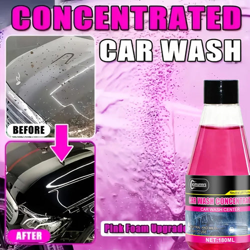 180ml Car Wash Liquid - Restores Car Body Shine, Suitable for All Vehicle Surfaces, Efficient and Gentle
