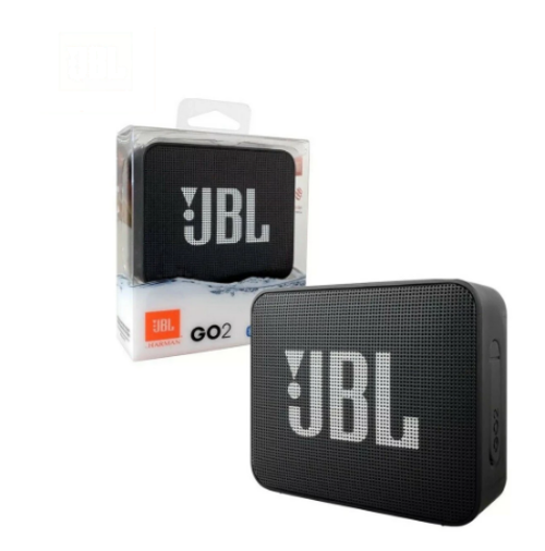 "JBL GO 2 Portable Waterproof Wireless Bluetooth Speaker Wireless Bluetooth Speaker" IPX7 Waterproof With Mic