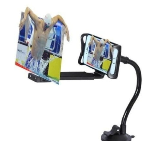 1"12- Mobile Phone HD 3D Screen Magnifier with Stand"