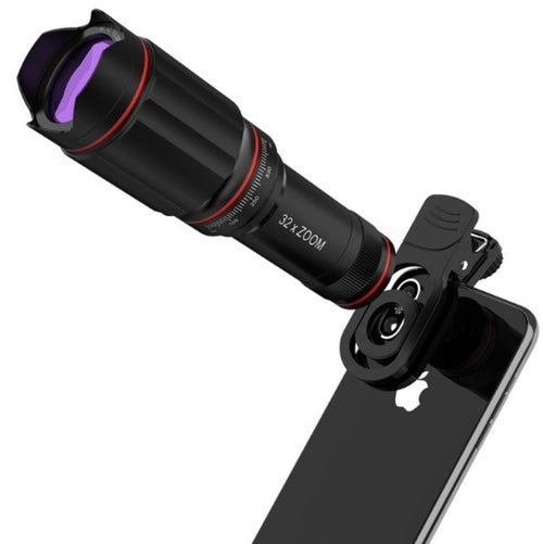 "Ultra Crystal HD 32x Telephoto Zoom Smartphone Camera Lens Set"