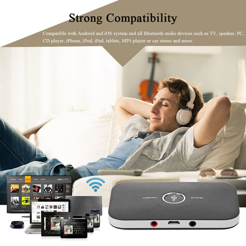 "2-in-1 Bluetooth 4.1 Audio Wireless Transmitter & Receiver Adapter"