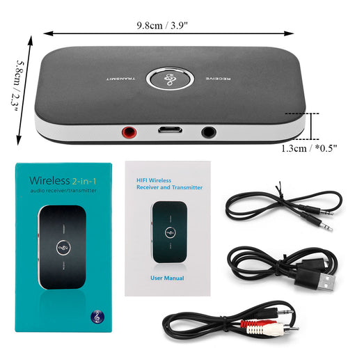 "2-in-1 Bluetooth 4.1 Audio Wireless Transmitter & Receiver Adapter"