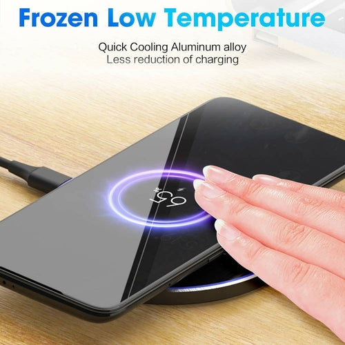 "Dragon W9 30W Fast Wireless Charging Pad"