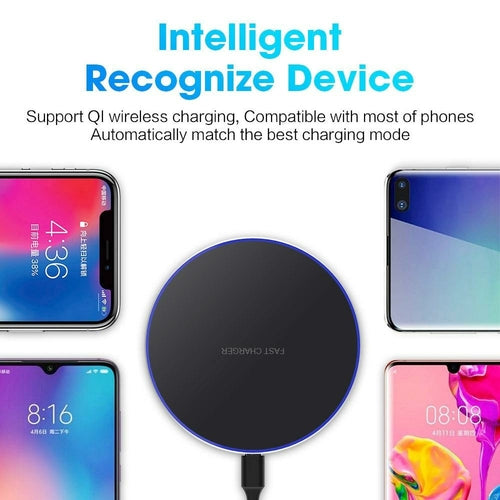 "Dragon W9 30W Fast Wireless Charging Pad"